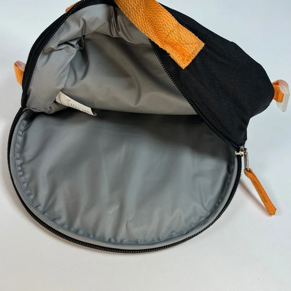 2006 Naruto Lunch Bag Black Orange Kids 8
